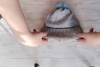 Příjemná čepice ze starého oblečení. I v zimě můžete mít svůj styl pod palcem | Tipy za hubičku